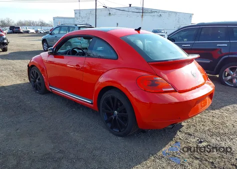 2013 Volkswagen Beetle Turbo из США, поврежденный, VIN 3VW4A7AT5DM633108